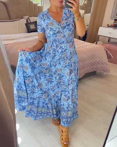 Connie - Floral Maxi Dress