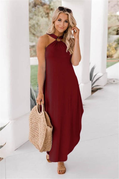 Jezrah - Halter Breeze Dress