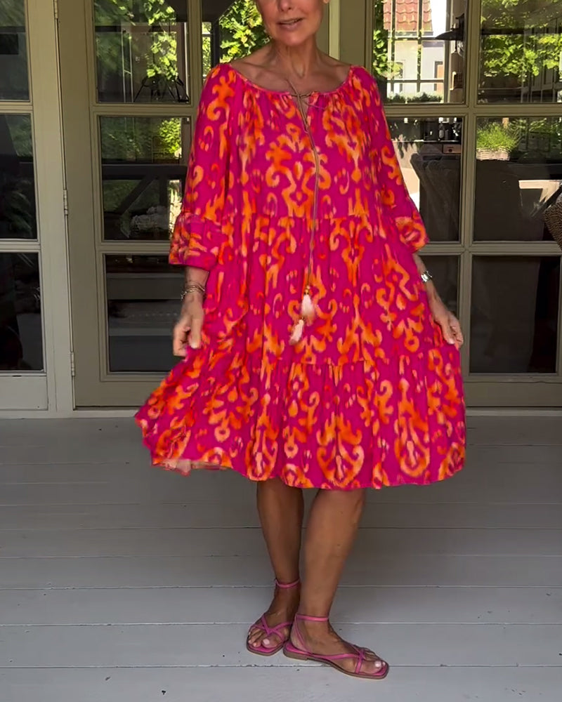 Rica - Relaxed Printed Dress