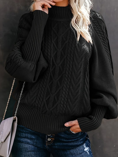 Lory | Casual Long Sleeve Knitted Sweater