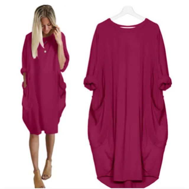 Miranda - Comfortable Tummy Covering Dress