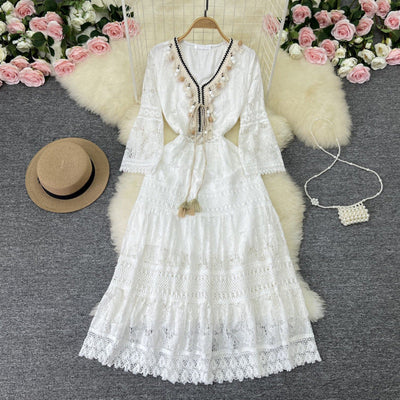 Amary - Boho Lace Dress