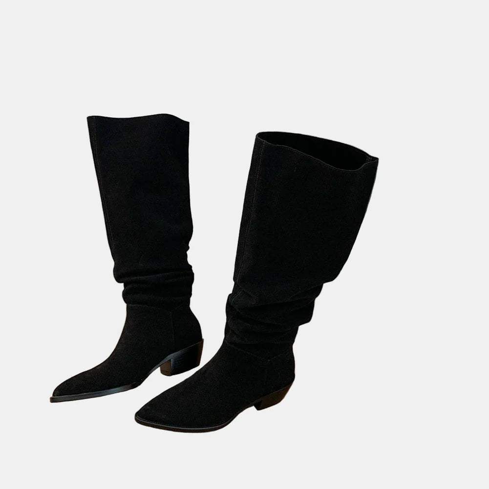 Thea | Suede Retro Autumn Boots