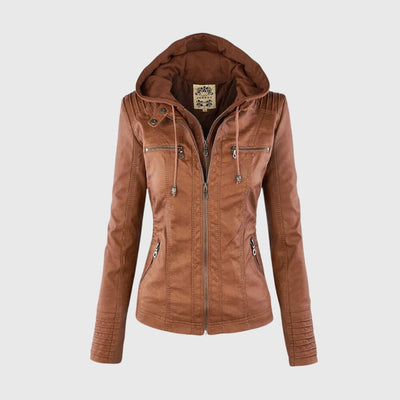 KAROLINE™ The stylish and unique leather jacket