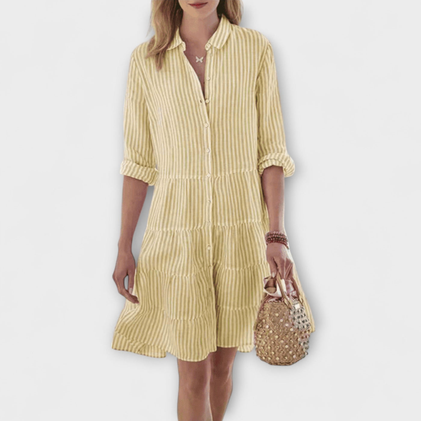 Nadie - Striped Breezy Dress