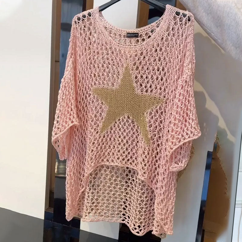 Zabrina - Starry Knit Top